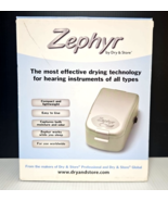 Zephyr by Dry &amp; Store Hearing Aid Dryer Tinnitus Cochlear Ear Monitors NEW - $663.22 MXN