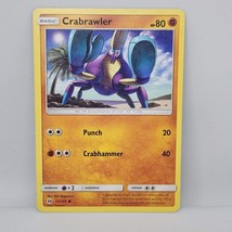 Pokemon Crabrawler Sun &amp; Moon 72/149 Common Basic Fighting TCG Card - £0.79 GBP