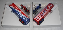 Election--TWO 1984 WinrossTrucks....Democrats + Republicans....made in U... - $29.95