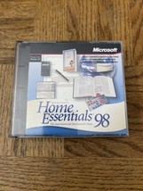 Microsoft Home Essentials 98 PC Software MISSING DISC 2 - $49.38