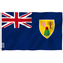 Anley 3x5 Foot Turks and Caicos Islands Flag - Turks and Caicos Islands ... - $7.87