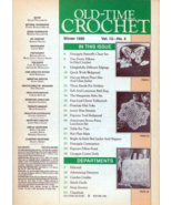Old Time Crochet Winter 1990 Best Vintage Patterns Holiday Gifts Doilies... - £6.69 GBP