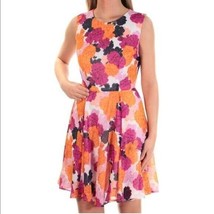 Maison Jules Floral-Print Fit &amp; Flare Dress NWT Size Small - £20.56 GBP