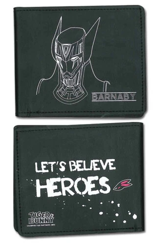 Tiger & Bunny: Barnaby Logo Bi-Fold Wallet * NEW SEALED * - $17.99