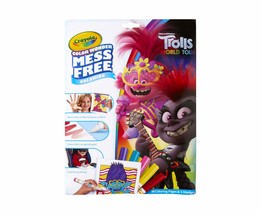 Crayola Trolls 2, Color Wonder Mess Free Coloring Pages &amp; Markers, Gift for Kids - £7.85 GBP