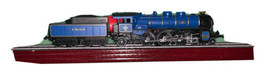 BAYERISCHE S 3/6 MODEL STEAM TRAIN BLUE 1:100 APPROX LOCO STATIC DISPLAY K8 - £46.64 GBP