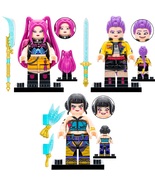 3pcs KPop Demon Hunters Mira Rumi Zoey Minifigures Minifigs Toy Gift - $11.99