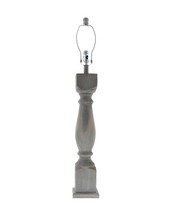 31&quot; Gray Solid Wood Standard Table Lamp - £254.29 GBP