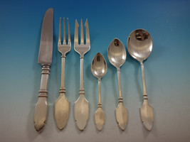 Robert Bruce by Graff, W, D Sterling Silver Flatware Set for 8 Service 48 pieces - £3,405.76 GBP