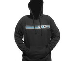 Tekno RC “Stripe”  Independent Design Company Large Black Pullover Hoodie - $39.99