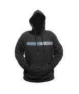 Tekno RC “Stripe”  Independent Design Company Large Black Pullover Hoodie - £31.45 GBP