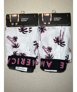 X2  LARGE American Eagle Stretch Boxer 4” Inseam Retails $15.95 Each BNWTS - $376.79 MXN