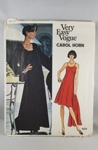 Vogue Very Easy Dress Jacket Sewing Pattern Carol Horn 1031 Size 12 Cut Vintage - £13.43 GBP