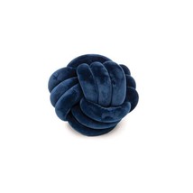 Ribbon Navy Blue Deluxe Decorative Cushions Throw Pillow 2 Pcs (11”) - £63.30 GBP