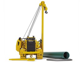 Komatsu D155CX-8 With K170 Pipelayer Yellow with Accessories 1/50 Diecast Model  - €142,86 EUR
