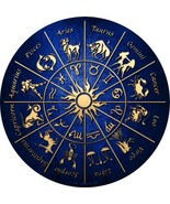 Zodiac Signs Novelty Metal Circular Sign - £22.34 GBP