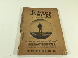 Vintage 1940 Sears &amp; Roebuck Running Water For Town &amp; Country Catalog - £78.46 GBP