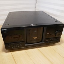 FOR PARTS (see video) - Sony CDP-CX240 200 CD Player Multi Disc Changer - £36.78 GBP