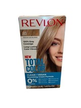 NEW Revlon Total Color Hair Color Clean and Vegan Medium Ash Blonde 81 - $9.49