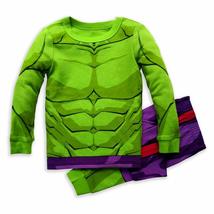 Marvel Hulk Costume PJ PALS for Boys, Size 6 Multicolored - £26.23 GBP+