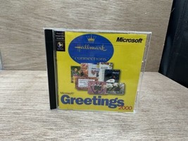 Microsoft Greetings 2000 CD Hallmark Connections Windows 95/98 - £6.19 GBP