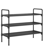 3-Tier Shoe Rack for Closet, Sturdy Shoe Organizer, 27.6&quot; X 11.8&quot; X 22.6... - $490.00 MXN