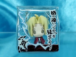Animax Square Enix Fullmetal Alchemist Paku Paku Figure Keychain Edward Elric A - £31.69 GBP