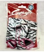 Capezio Lyrical Dance Foot Undeez Undies, Zebra Print, Size XL New - $265.13 MXN