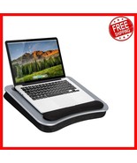 Luxury Memory Foam Lap Desk with Wrist Rest - Fits 15.6&quot; Laptops - Silve... - €29,88 EUR