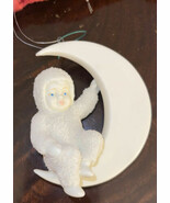 Snowbabies Ornament Moon BeamDept 56 Christmas Bisque - £13.18 GBP