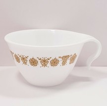 Corelle Livingware by Corning Butterfly Gold 6 oz. Tea Cup Hook Handle - £10.52 GBP