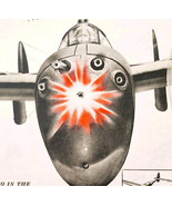 1943 Oldsmobile Fire Power WW2 Advertisement Lightning Fighter Jet DWII26 - $39.99