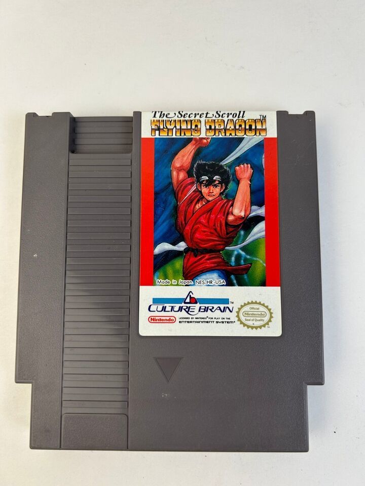 Primary image for Nintendo Video Game The Secret Scroll Flying Dragon 1985