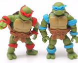 Mega Bloks Teenage Mutant Ninja Turtles Metal Back Raphael Leonardo Figu... - $14.32