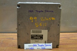 1999 Toyota Sienna Engine Control Unit ECU 8966108030 Module 33 14B3 - $13.09