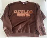 Vintage Cleveland Browns CHAMPION Crewneck Sweatshirt Sz L Embroidered - $24.74