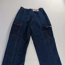 Bruno Bellini The Famous Jeans Y2K High Waist Pockets Blue Size 7/8 (25×26) image 14