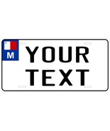 Malta Euro License Plate Personalized Car Bike Motorcycle - $10.99+