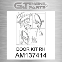 AM137414 Door Kit Rh Fits John Deere (New Oem) - £2,247.50 GBP