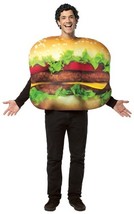 Rasta Imposta Cheeseburger Costume, Multi-Colored, One Size - $66.06