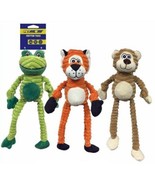 Petsport Critter Stuffed Tug Dog Pull Toy Styles Long Arms &amp; Legs for Do... - £12.04 GBP