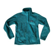 Patagonia Women&#39;s Re-Tool Snap-T Pullover Green Size S - £20.12 GBP