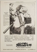 1928 Print Ad Western Super-X &amp; Xpert Shotgun Shells &amp; Cartridges Hunter... - £10.57 GBP