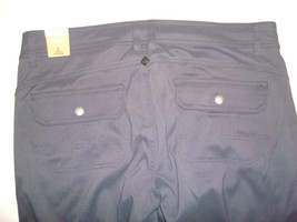 New NWT Womens Prana Pants Halle 16 Gray Coal Zip Pockets UPF 50 Convert... - $51.63