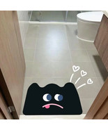 Bathroom Door Absorbent Floor Mat Foot Mat Household Toilet Toilet Soft ... - $33.65