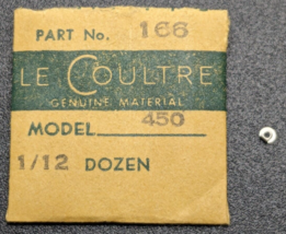 NOS Jaeger LeCoultre - Case Clamp - Cal. 450 - Part 166 - $21.77
