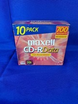Maxell CD-R Data 700 Megabytes 80 Minute 10 Pack - $11.29