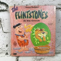 The Flintstones At The Circus 1963 Whitman Tell-A-Tale Book #2552 Hanna ... - $6.92