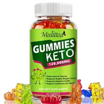 60 Pills Keto Slimming ACV BHB Gummies Keto Diet  - £49.48 GBP