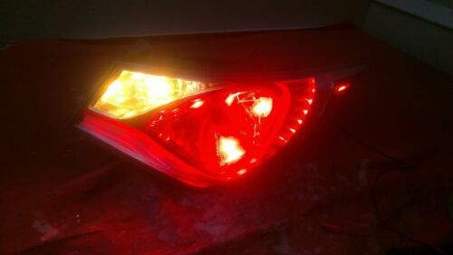 2011 2012 2013 2014 2015 HYUNDAI SONATA HYBRID PASSENGER RH TAIL LIGHT O... - $163.35